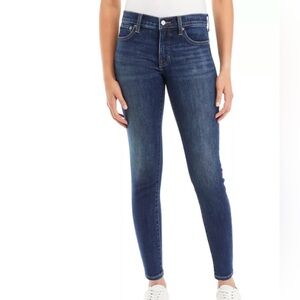 Lucky Brand Mid-Rise Ava Dark Blue Skinny Jeans